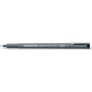 STAEDTLER Fineliner пигментен лайнер 0, 1 мм черен (308 01-9)