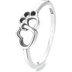 Silenti Jewelry Сребърен пръстен "Вярност" - 9 - 59.5мм (19.1мм диам. )
