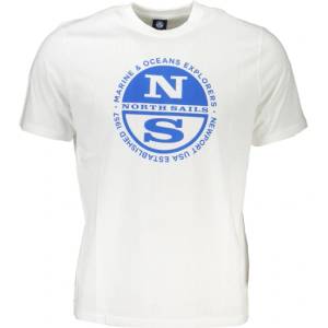 North sails Къс ръкав тениска north sails, Цвят Бял (902832000_bi0101)