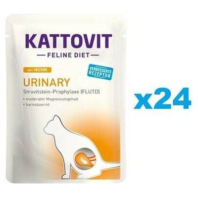 Kattovit Feline Diet Urinary Kuřecí 24 x 85 g
