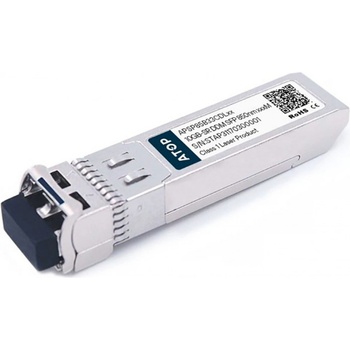 Atop technology SFP+ 10G transceiver, 850 nm, 300 m, HP compatible (APSP85B33CDL03-HP)