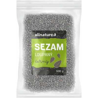 Allnature Sezam čierny 500 g
