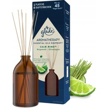 Glade Vonné tyčinky s vůní bergamotu a citronové trávy Aromatherapy Reed Calm Mind 80 ml