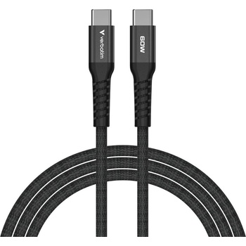 Verbatim Кабел Verbatim Sync & Charge Magnetic, от USB-C(м) към USB-C(м), 1.2m, 60W, черен (VERBATIM-31859)