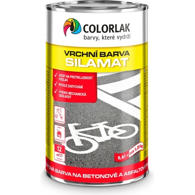 COLORLAK Silamat S2819 9 l Biela