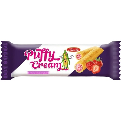 Puffy Arašídové krém Jahoda 18 g