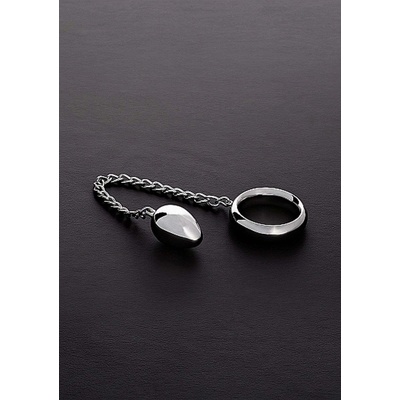 Steel Donut C-Ring Anal Egg 45/45 mm s retiazkou