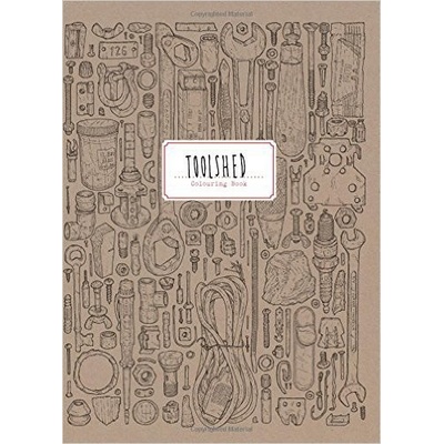 Toolshed Colouring Book