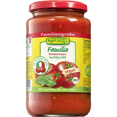 Rapunzel bio Rajčatová omáčka Familia 550 g