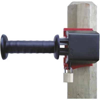 Zámek bránové rukojeti elektrického ohradníku