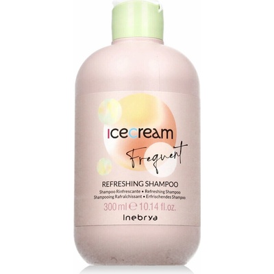 Inebrya Ice cream Frequent refreshing shampoo 300 ml osvěžující šampon