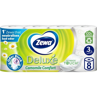 Zewa Deluxe heřmánek 3-vrstvý 8 ks