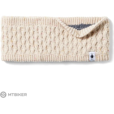 Smartwool Fleece Lined Headband Everyday almond donegal
