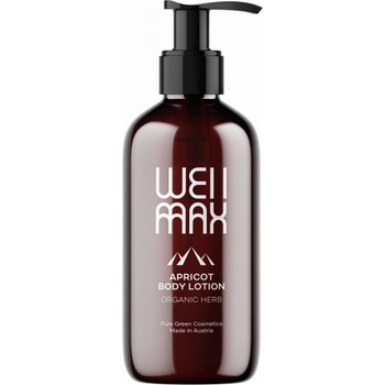WellMax meruňka hydratační tělové mléko 250 ml