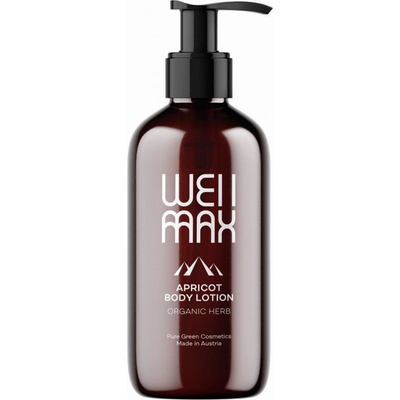 WellMax meruňka hydratační tělové mléko 250 ml