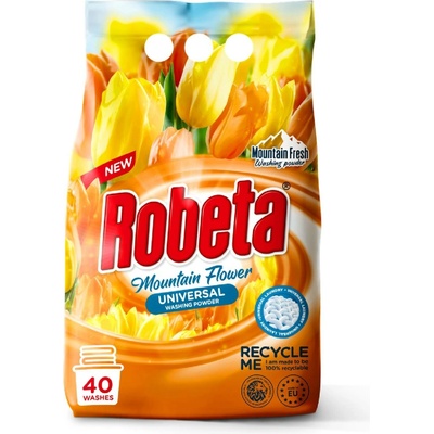 Robeta Universal prací prášok Tulipán 3 kg 40 PD