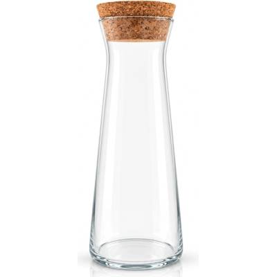 Gastrokuchyne Sklenená karafa s korkovou zátkou - 1,15 L