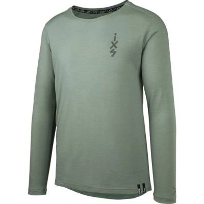 IXS LS FLOW Merino LS zelená