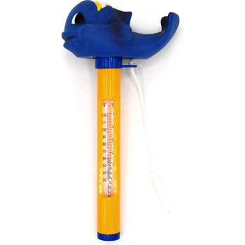 Sparkly Pool teploměr plovoucí delfín