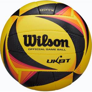 Wilson OPTX AVP VB OFFICIAL GB плажен волейбол жълт размер 5