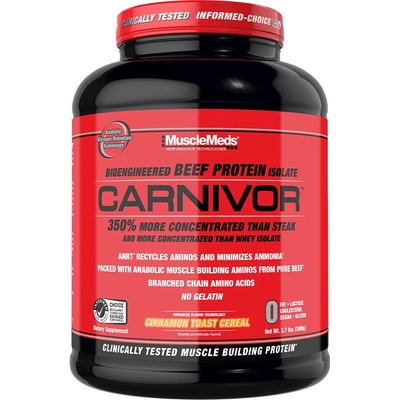 MuscleMeds Carnivor 100 Beef Protein 1680 g