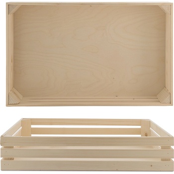 Bisetti BISETTI-Дървена поставка за гастронорм GN1/1 52, 5x32xh10, 5cmНАТУРАЛ (27117) (0143109)