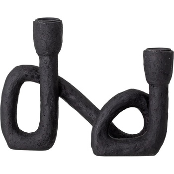 Bloomingville Черен свещник, височина 16, 5 cm Mashel - Bloomingville (82049875)