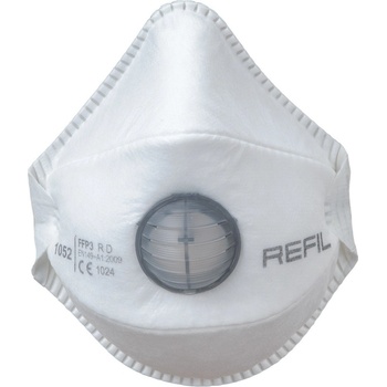 Refil respirátor FFP3 R 1052 biela UNI