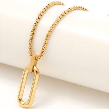 HARAHU Колие ro-34141 - Златен kp34141 (ro-34141)