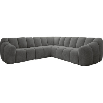 Miuform Сив ъглов диван Shell - Miuform (2546TA97)