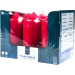 METRO Professional Свещ 6 x 13 см бордо 6 бр