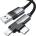 Essager William USB-A / USB-C - Lightning, 3A, 2m (EXCATL-WLA0G-P)