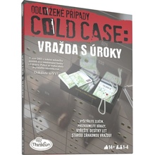 ThinkFun Odložené prípady: Vražda s úrokmi