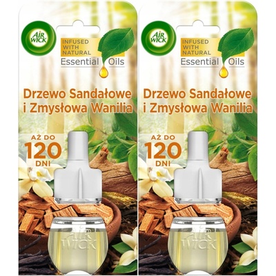 Air wick Tekutá náplň do elektrického přístroje Bílé květy 2 x 19 ml