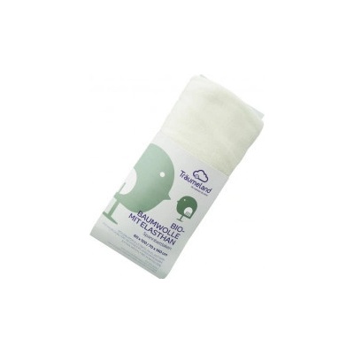 Träumeland prestieradlo Bio-Bavlna s elastanom ohrádka Mint 100x100