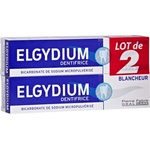 ELGYDIUM Комплект Whitening - Избелваща паста за зъби, 2 х 75 ml - baby