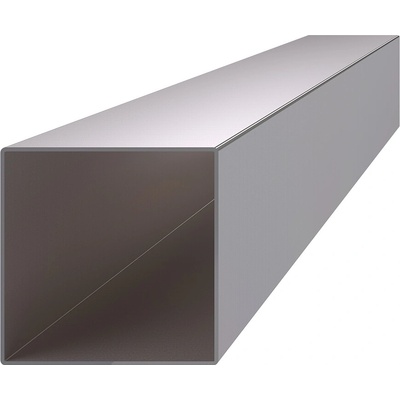 Profil 80 x 80 x 2 x 3000 mm, broušená nerez AISI 304