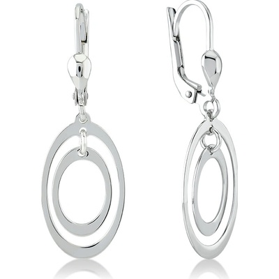 Lillian Vassago strieborné náušnice LLV06-SER008