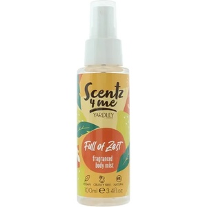 Yardley Scentz 4 Me Full Of Zest ароматизиран спрей Унисекс 100 ml
