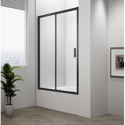 POLYSAN DEEP BLACK 1200x1650 mm, číre sklo MD1216B