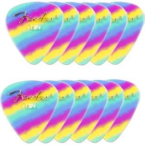 Fender 351 Shape Premium 12 Rainbow Перце за китара (1980351101)