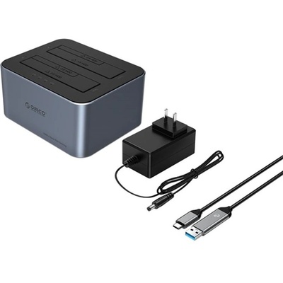докинг станция Storage - HDD/SSD Dock - 2 BAY Offline Clone 2.5/3.5 USB-C/USB-A - 6626C3-C-V1 (6626C3-C-V1)