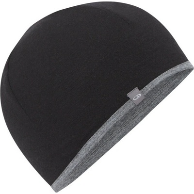 Icebreaker 200 Oasis Revers beanie Black/Gritstone Heather