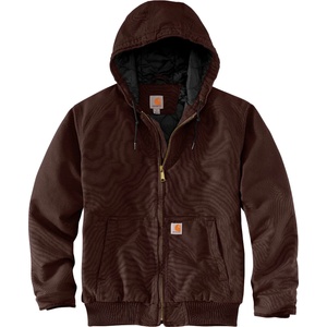 Carhartt Мъжко ежедневно яке Carhartt Duck Active Jacket Casual jacket - Dark Brown - размер XL (003-1829-0314)