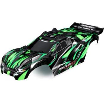 Traxxas каросерия Rustler 4x4 Ultimate зелена