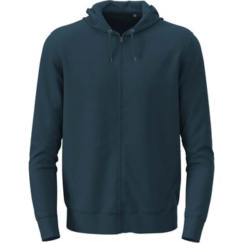 Stedman classic zip hoodie st4500 / Унисекс суичър с цип - тъмносин l (st4500navl)