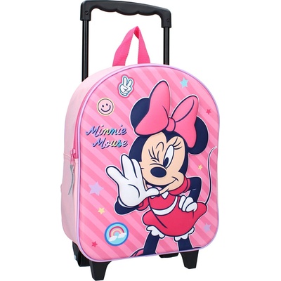Vadobag 3D batoh na kolečkách Minnie Mouse Fashion Besties
