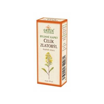 Zlatobyľ Celík kvapky 50ml Grešík