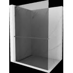 Mexen Kioto+ L душ стена с рафт Walk-in 120 x 200 см, графит, пистолетно сиво четкано - 800-120-123-66-40 (800-120-123-66-40)