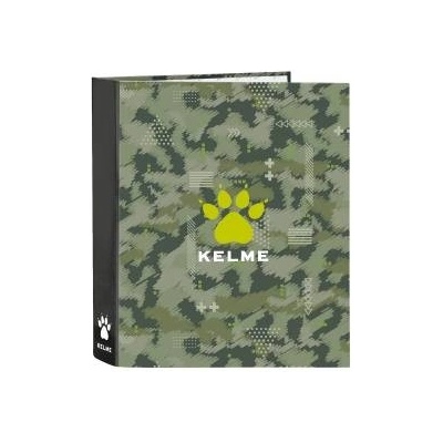 KELME Папка с пръстени Kelme Travel Черен Зелен A4 27 x 33 x 6 cm